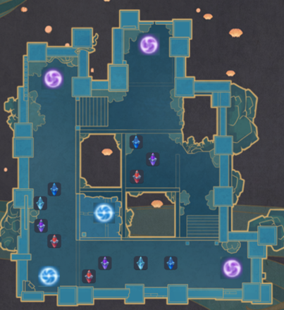 Theater Mechanicus - Stage 6 Wave 4 Tower Map
