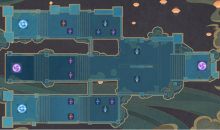 Theater Mechanicus - Stage 6 Version 2 Wave 5 Tower Map