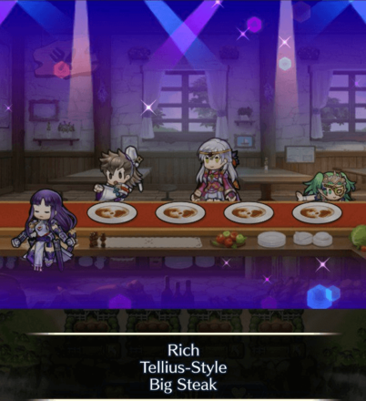 Rich Tellius-Style Big Steak FEH Dining Hall