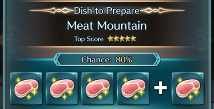 Meat Mountain Dining Hall FEH