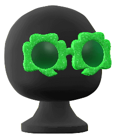 ACNH - Shamrock Sunglasses Image