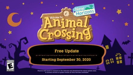 Animal Crossing New Horizons (ACNH) Fall Update