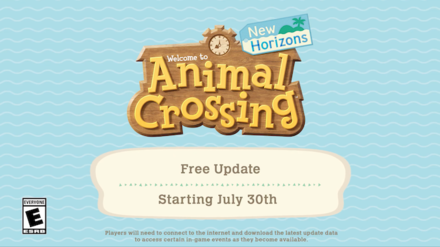Animal Crossing New Horizons (ACNH) Summer Update Wave 2