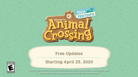 Animal Crossing New Horizons (ACNH) April Update