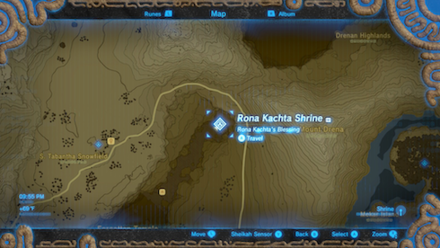 BotW - A Gift from the Monks - Head to the Forgotten Temple