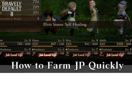 Job Points Guide: How to Farm JP Quickly, JP Farming