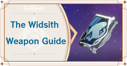 Genshin Impact - The Widsith Catalyst
