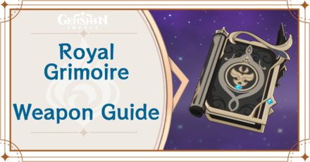 Genshin Impact - Royal Grimoire Catalyst