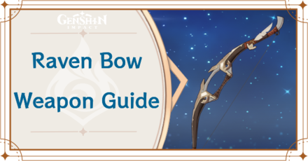 Genshin Impact - Raven Bow Bow