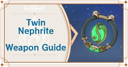 Genshin Impact - Twin Nephrite Catalyst