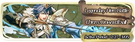 Legendary Chrom Hero Battle Fire Emblem Heroes FEH