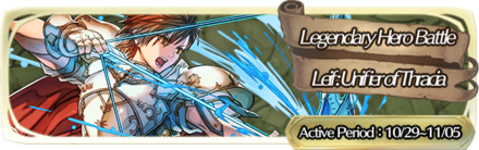 Legendary Leif Hero Battle Fire Emblem Heroes FEH