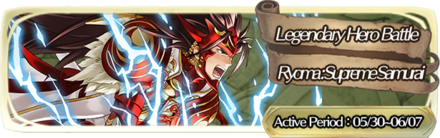 Legendary Ryoma Hero Battle Fire Emblem Heroes FEH