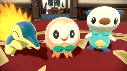 Rowlet  Pokédex