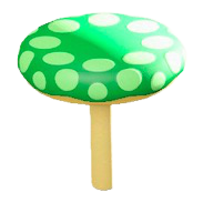 ACNH - The Green version of Large Mushroom Platform