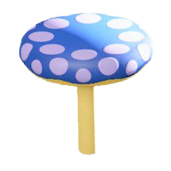 ACNH - The Blue version of Large Mushroom Platform