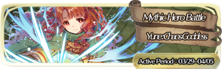 Mythic Hero Battle - Yune Banner