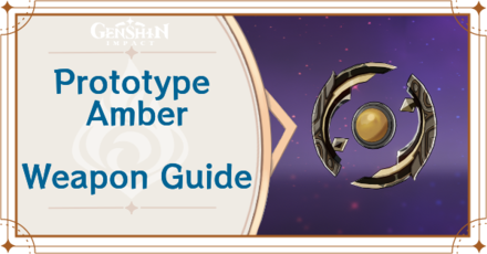 Genshin Impact - Prototype Amber Catalyst