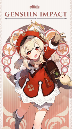 Genshin - Klee Long Banner