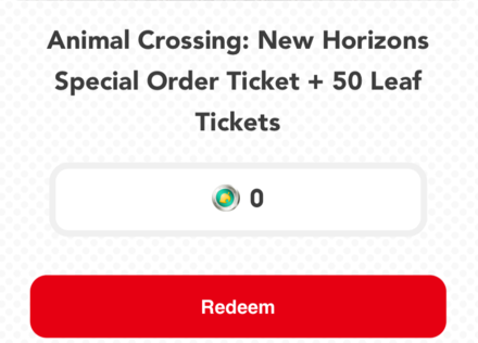 Animal Crossing Pocket Camp - Redeeming the Special Order Ticket