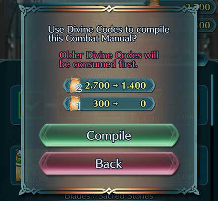 Divine Codes Fire Emblem Heroes FEH