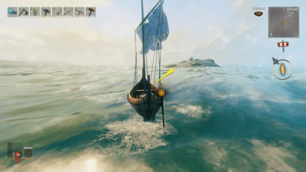 Valheim - How to mine Abyssal Barnacles step 1.png