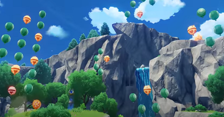 Windblume Balloon game