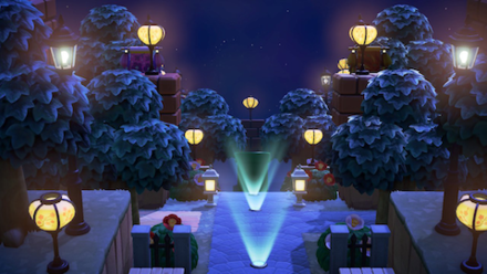 ACNH - How to Decorate with Floating Blocks - @123_kuro