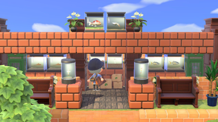 ACNH - How to Decorate with Floating Blocks - @supika_indigo56