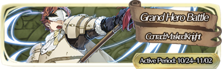 Grand Hero Battle: Conrad Banner