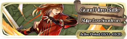Grand Hero Battle: Rutger Banner