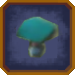 Blue Mushroom Image