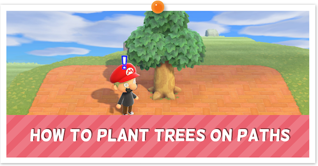 How To Plant Trees On Paths Acnh Animal Crossing New Horizons Switch Game8