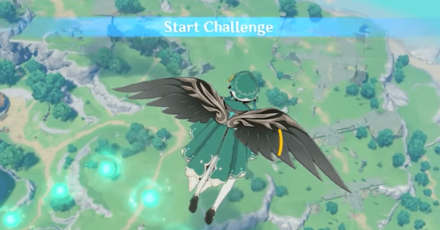 Genshin - Floral Freefall