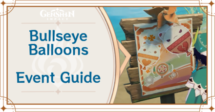 Genshin - Bullseye Balloons Challenge Guide
