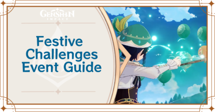 Genshin Impact - Festive Challenges Event Guide