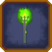 Standing Green-Burning Iron Torch Image