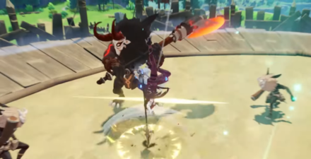 Genshin - Contending Tides Arena Effects