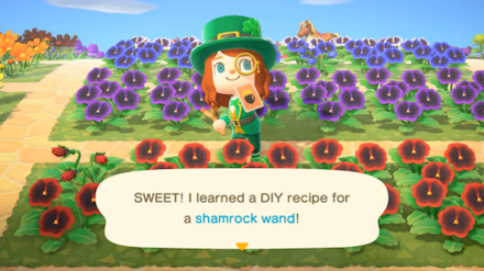 Shamrock Wand Banner
