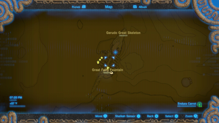 BotW - How to Farm Endura Carrots - Great Fiary Tera (Gerudo Desert)