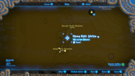 BotW - How to Farm Electric Safflinas - Gerudo Great Skeleton