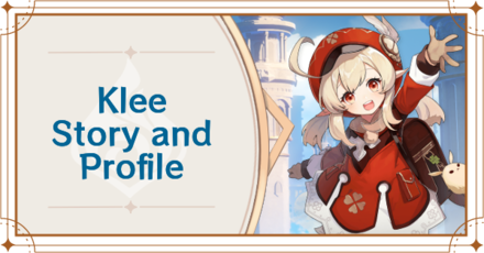 Genshin - Klee Story