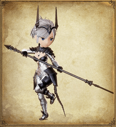 Bravely Default 2 Dragoon Portrait