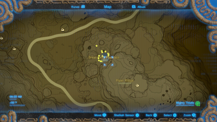 BotW - How to Farm Mighty Thistles Quickly - Great Fairy Kayasa