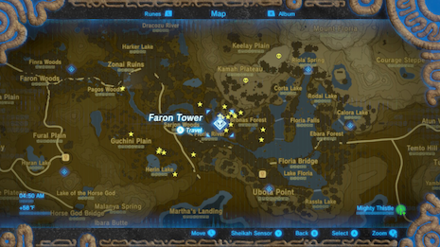 BotW - How to Farm Mighty Thistles Quickly - Faron Tower