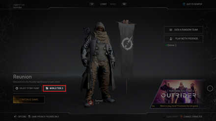 Outriders World Tier Guide - World Tier Lobby