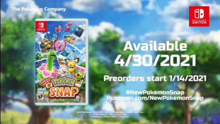 When does pokemon snap switch come out new arrivals