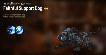 Faithful Support Dog image