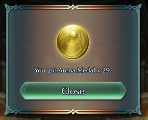 Arena Medal Fire Emblem Heroes FEH