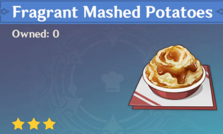 Genshin Impact - How to Get Fragrant Mashed Potatoes and Effects